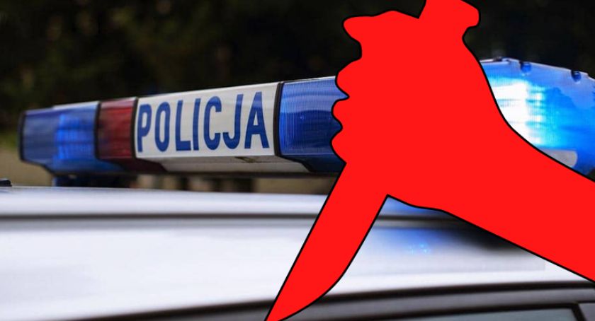 Policja - nóż 