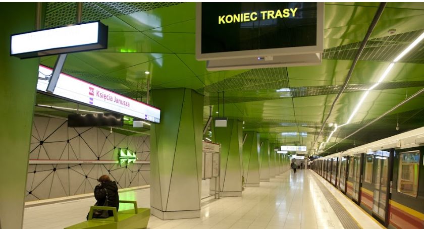 Stacja Księcia Janusza - wnętrze 