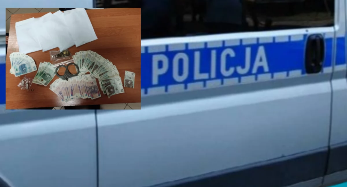 Społeczne, Zatrzymanie Tłumaczył pieniądze wygrana - zdjęcie, fotografia