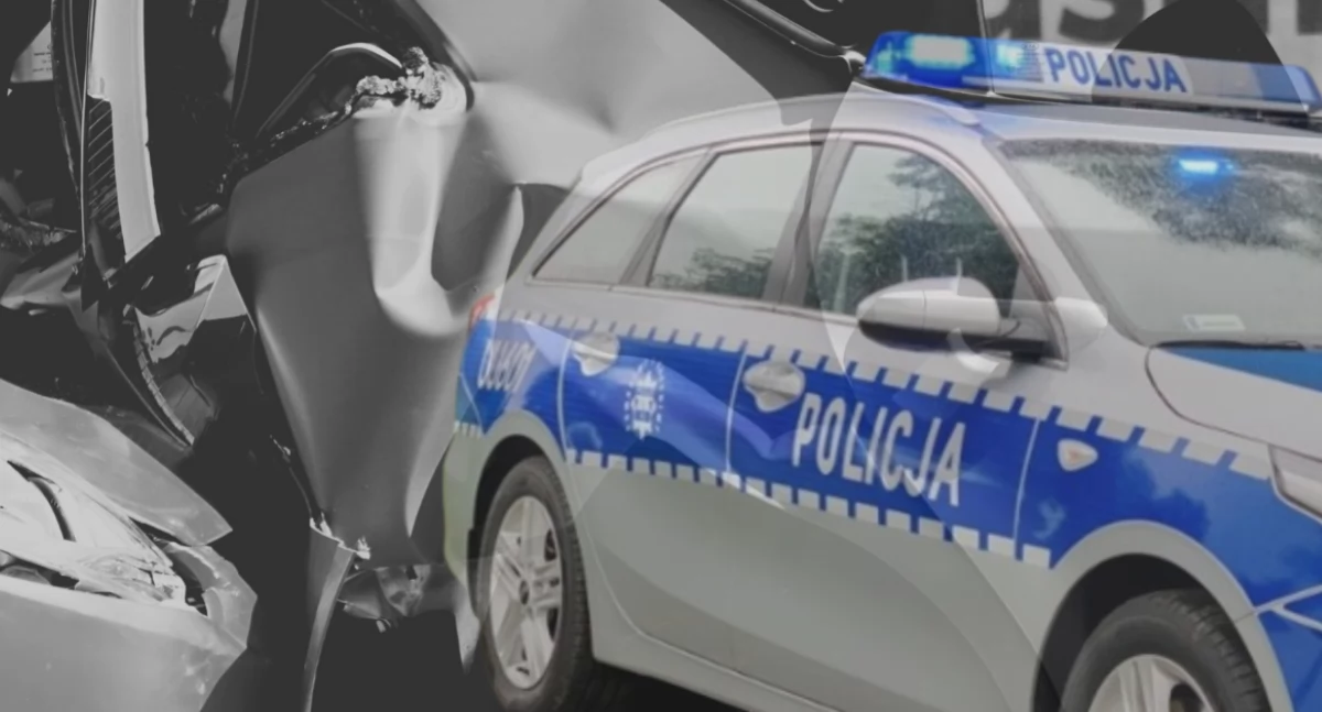 Wypadki, Stłuczka zderzyły hukiem - zdjęcie, fotografia