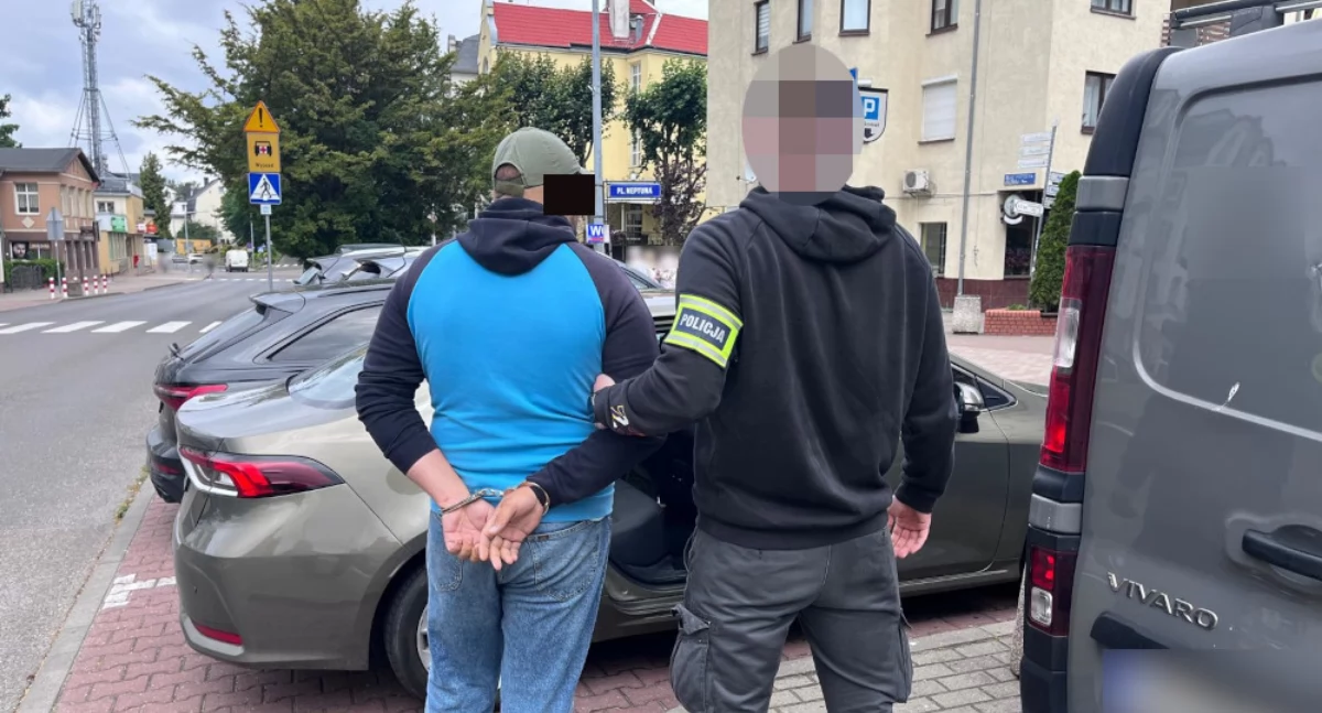 Bezpieczeństwo, Napadł latkę Funkcjonariusze dokonali zatrzymania Międzyzdrojach - zdjęcie, fotografia