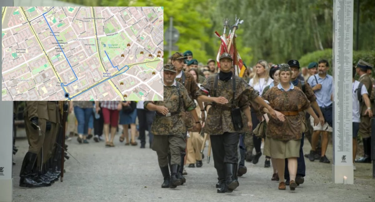 Społeczne, Marsz Pamięci znów przejdzie przez Muranów Jakie zmiany - zdjęcie, fotografia