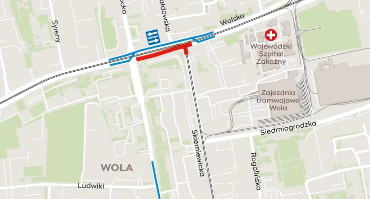 Ulice – place, Start ważnej przebudowy Utrudnienia zmiany - zdjęcie, fotografia