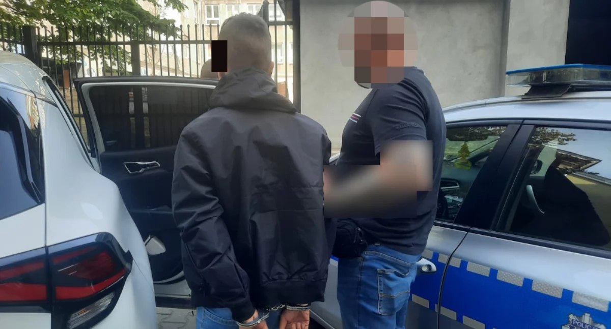 Kradzieże i rozboje, kradzieży zrobił sobie stałe źródło utrzymania Aresztowanie - zdjęcie, fotografia