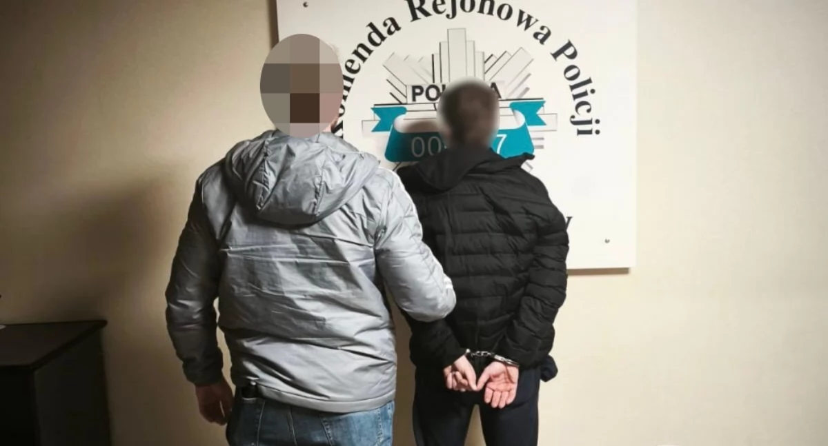 Bezpieczeństwo, Poszukiwany podstawami rękach kryminalnych Akcja - zdjęcie, fotografia