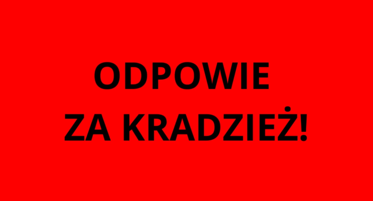 Kradzieże i rozboje, Wszedł wyszedł płacenia Kradzież - zdjęcie, fotografia