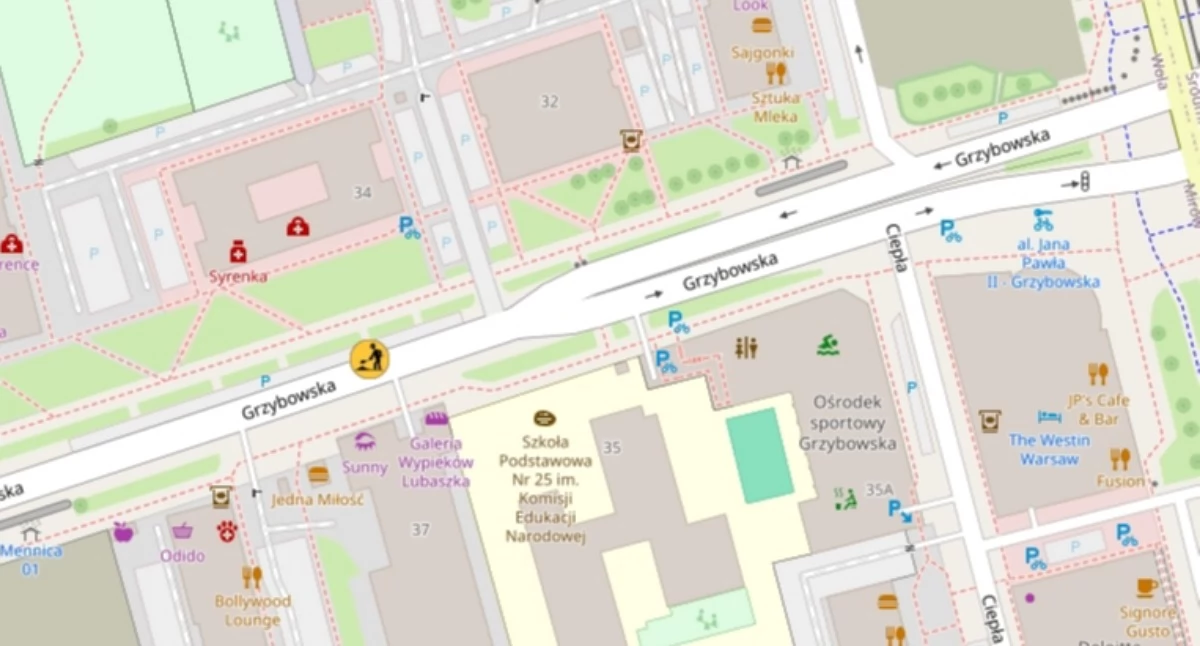 Ulice – place, PRZEBUDOWY dzieje Grzybowskiej - zdjęcie, fotografia