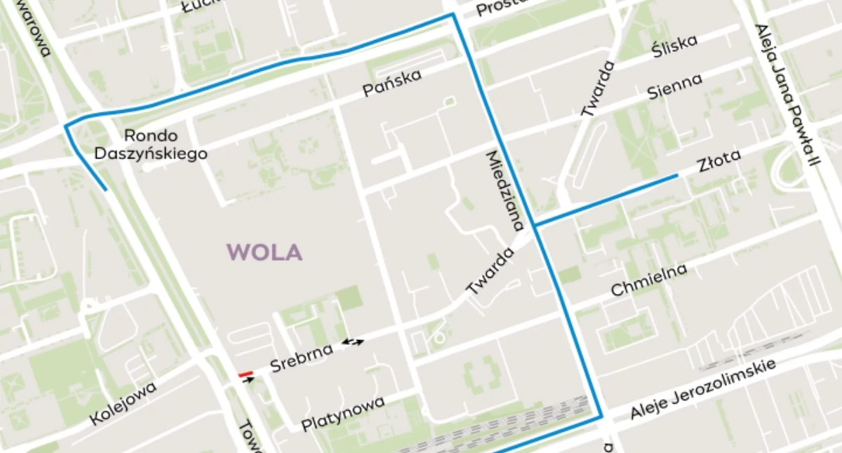Ulice – place, MIESIĄC OBJAZDAMI Woli! wyjazd zostanie ZAMKNIĘTY! - zdjęcie, fotografia