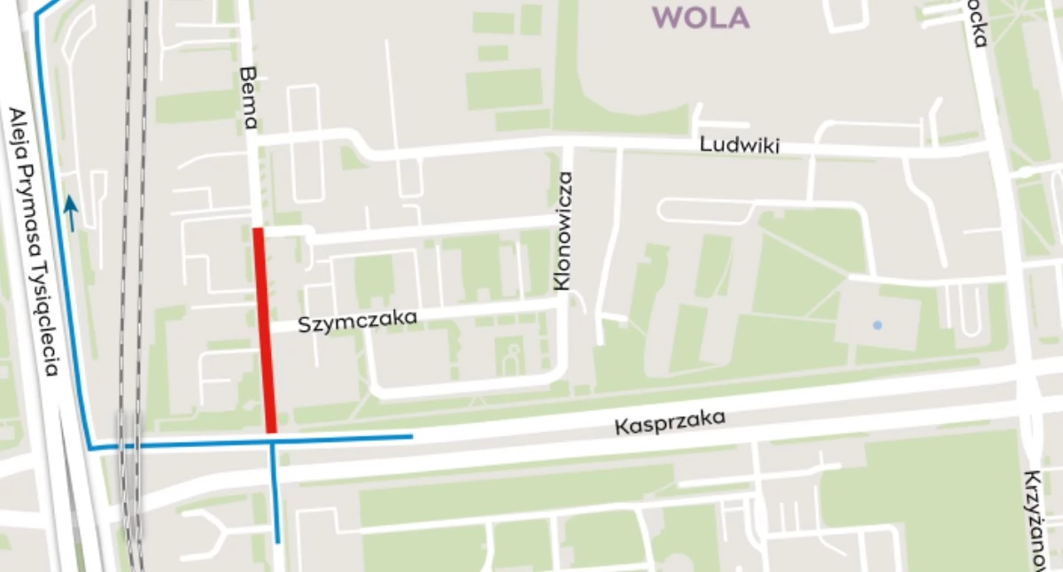 Ulice – place, DROGOWCY ZACZNĄ PRACE NIEDZIELĘ Będzie asfalt Woli! - zdjęcie, fotografia