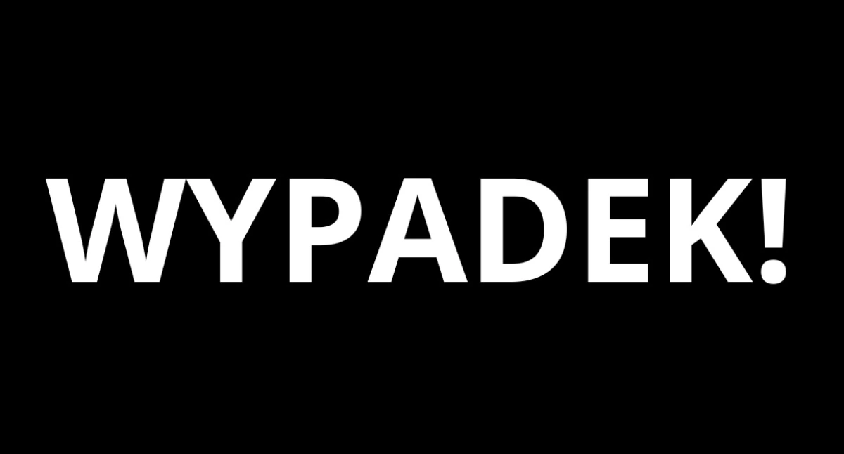 Wypadki, GROŹNE ZDERZENIE ROZBITE! - zdjęcie, fotografia