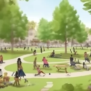 Zdjęcie: Zieleń DZIELNICA iWola