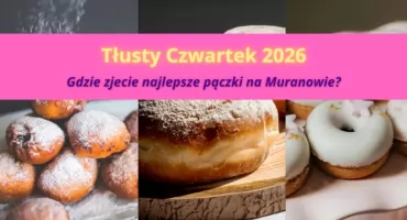 Tłusty Czwartek. Najlepsze PĄCZKI na Muranowie [LISTA]