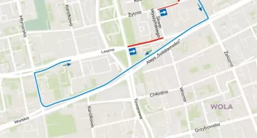 DROGOWCY będą pracować na Woli. Tak mają wyglądać UTRUDNIENIA