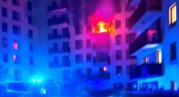 POŻAR mieszkania na Woli. EWAKUACJA musiała być szybka!
